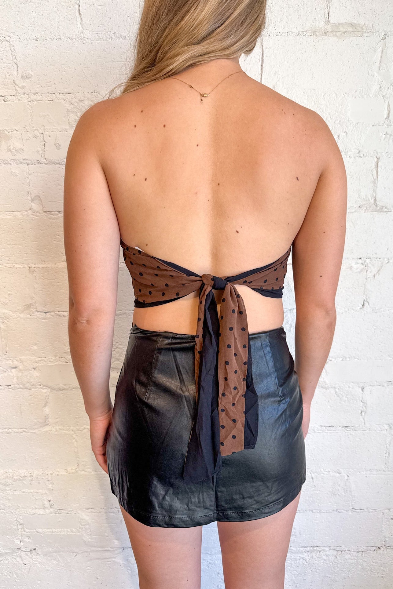 Ophelia Leather Skirt