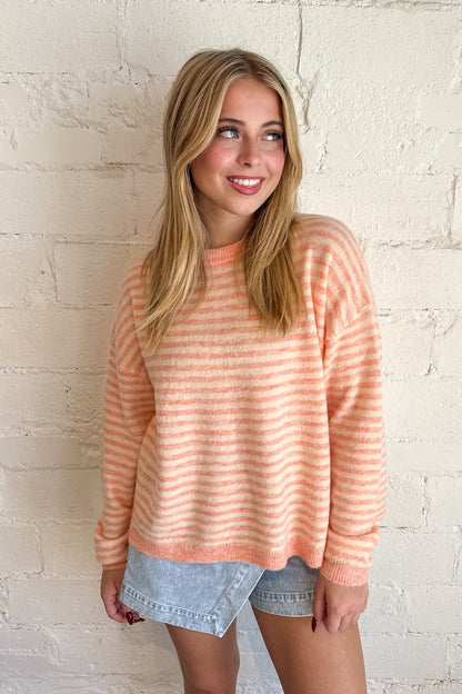Haley Stripe Knit Top