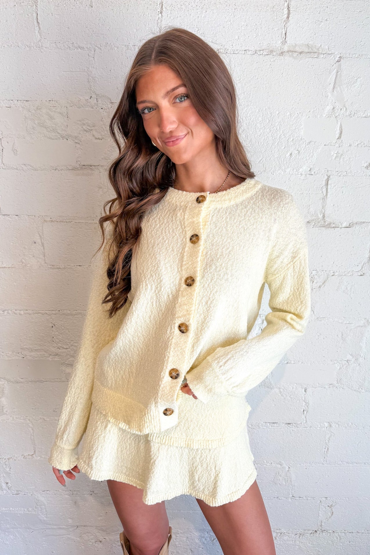 Pastel Knit Skort
