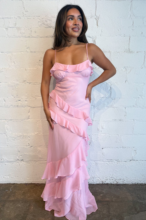 Pink Champagne Maxi Dress