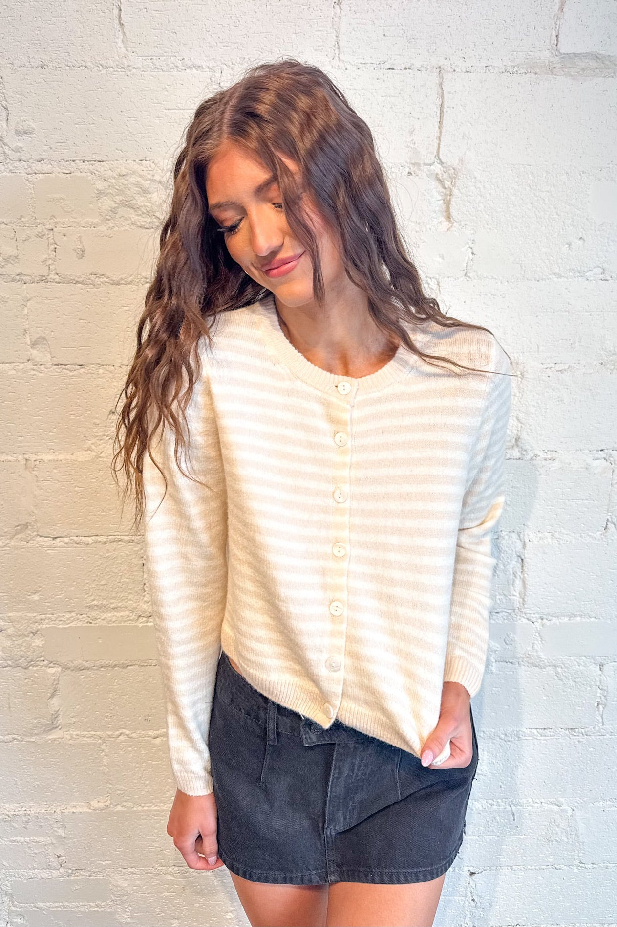 Deja Cropped Cardigan
