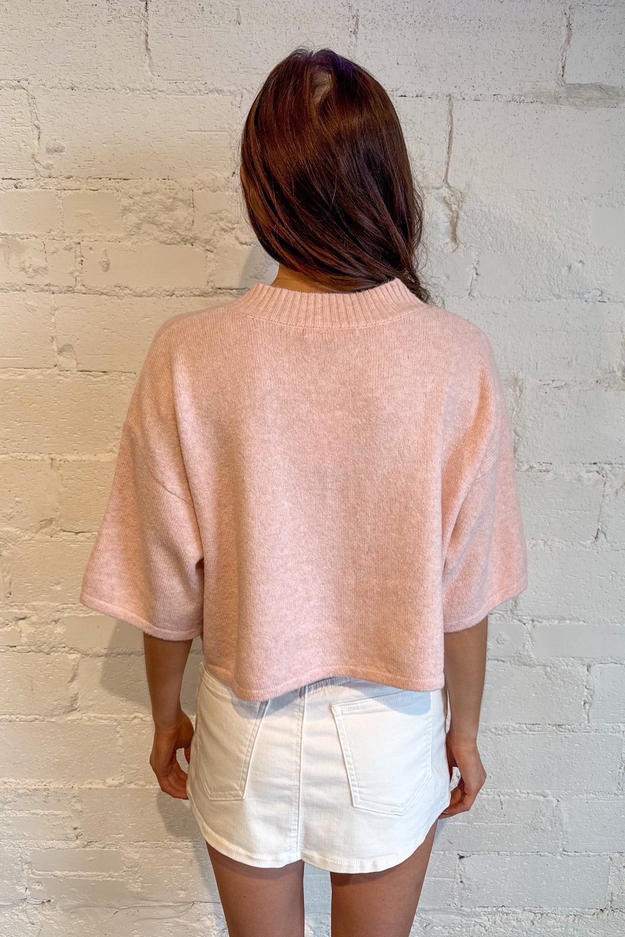 Livia Boxy Cropped Cardigan