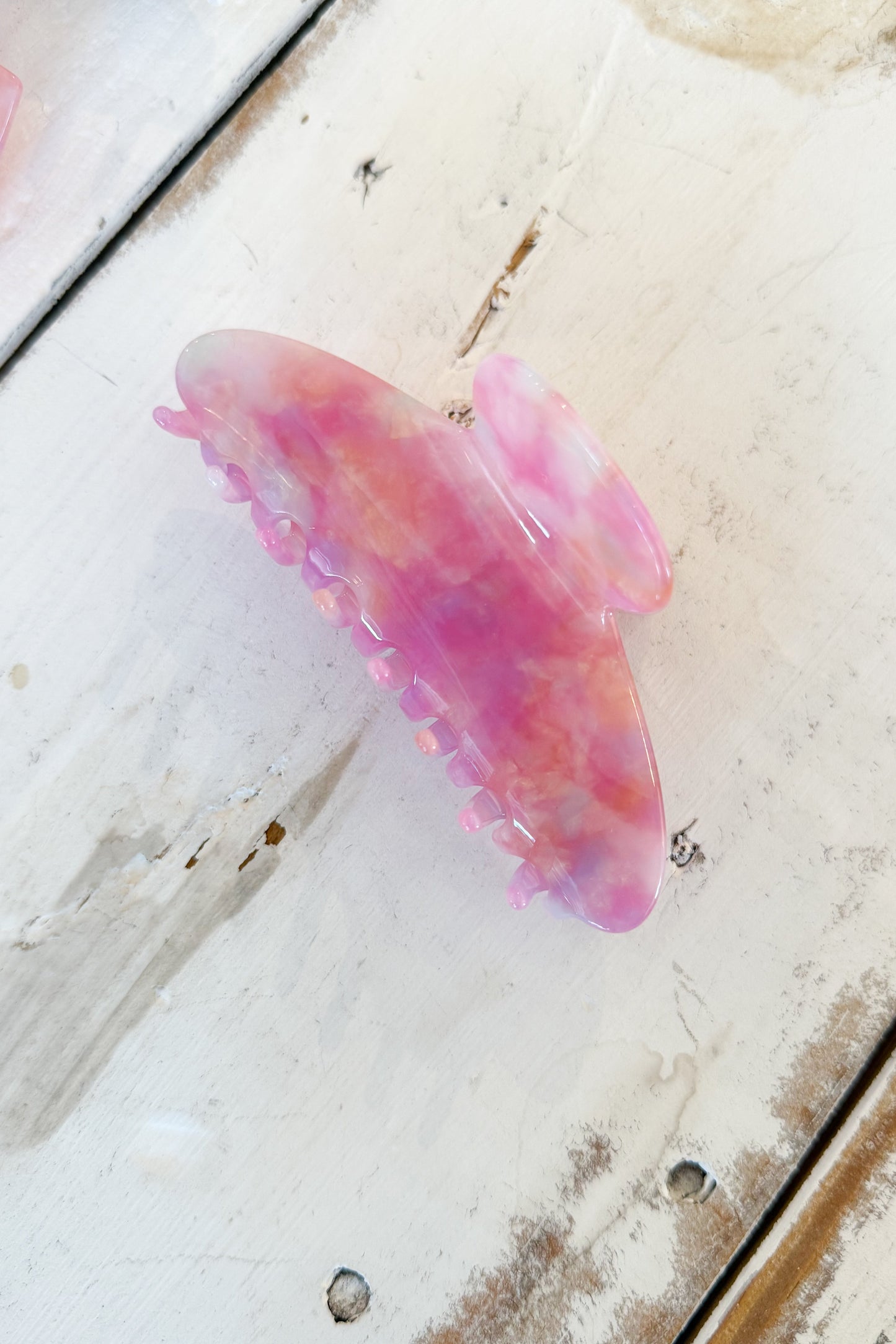 Pink Malibu Regular Claw Clip