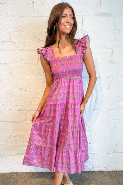 Filled with Florals Midi Dress