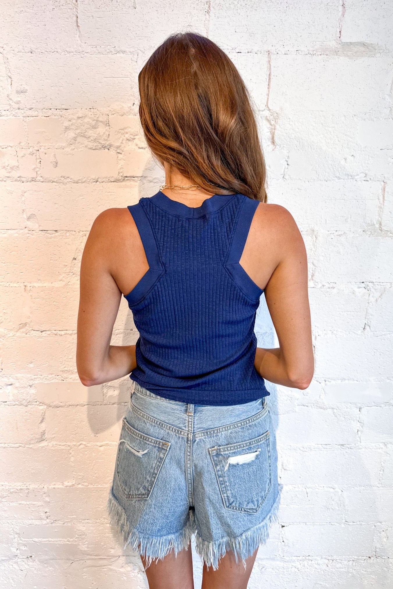 Player Racerback Rib Tank