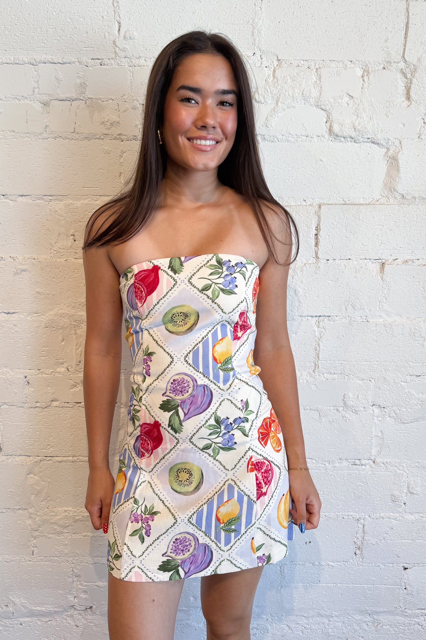 Positano Picnic Mini Dress