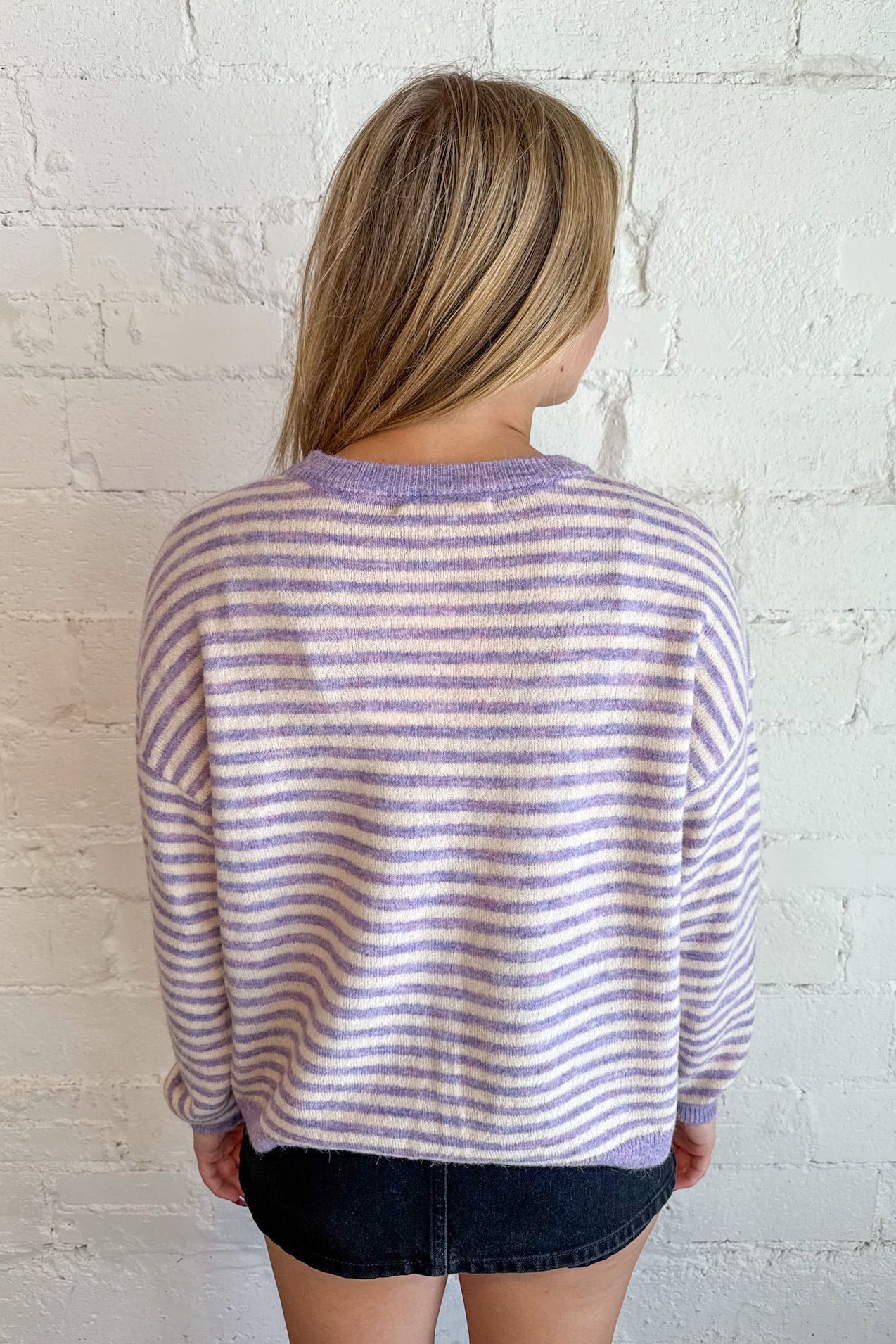 Haley Stripe Knit Top