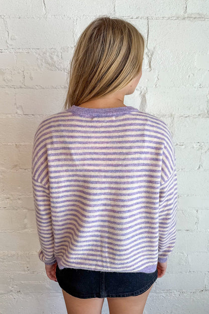 Haley Stripe Knit Top