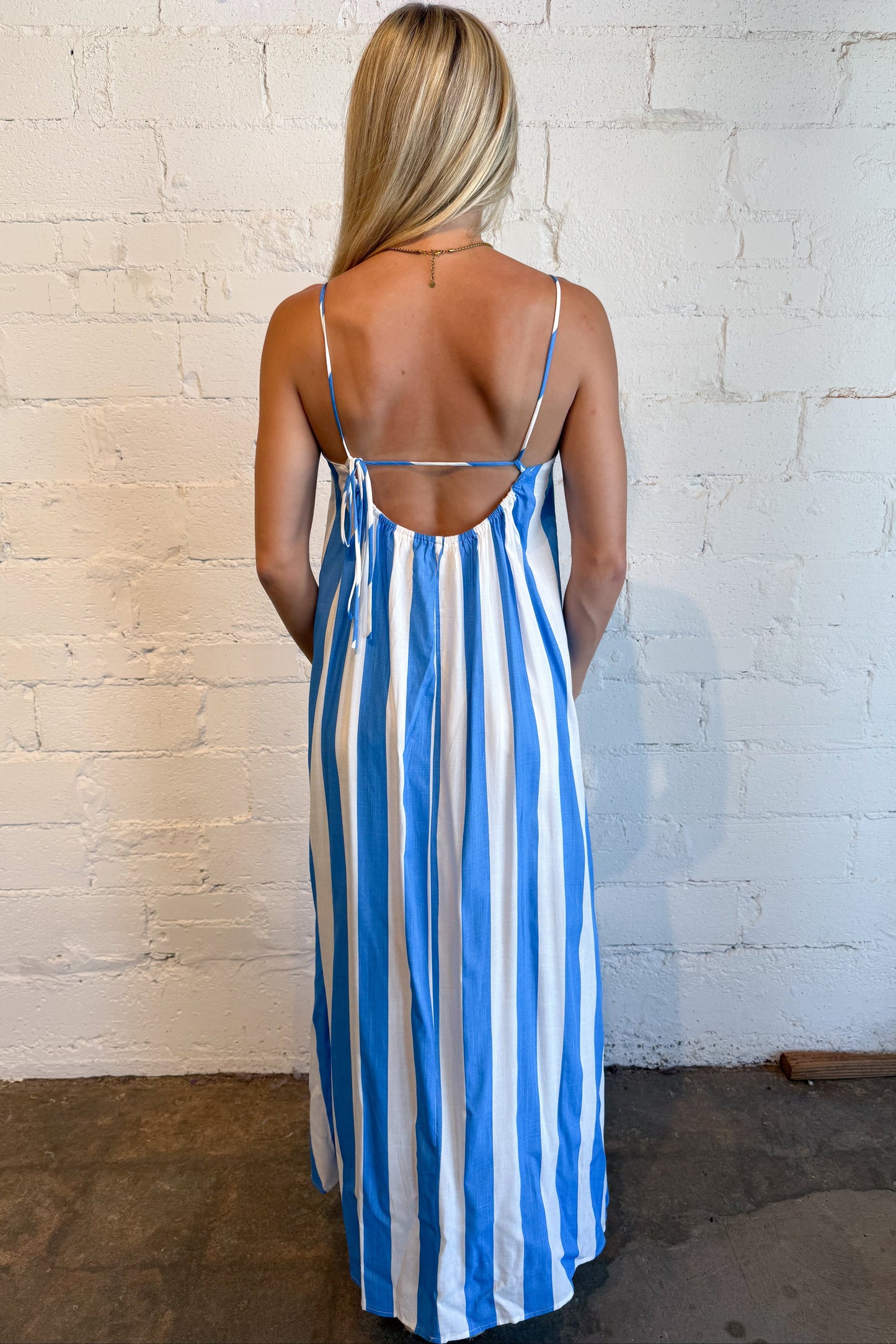 Rachel Stripe Maxi Dress