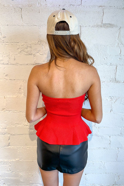 Barely There Peplum Top