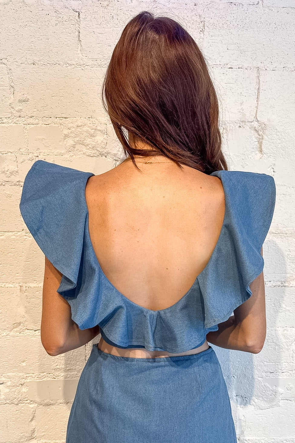 Ruffle Rodeo Top