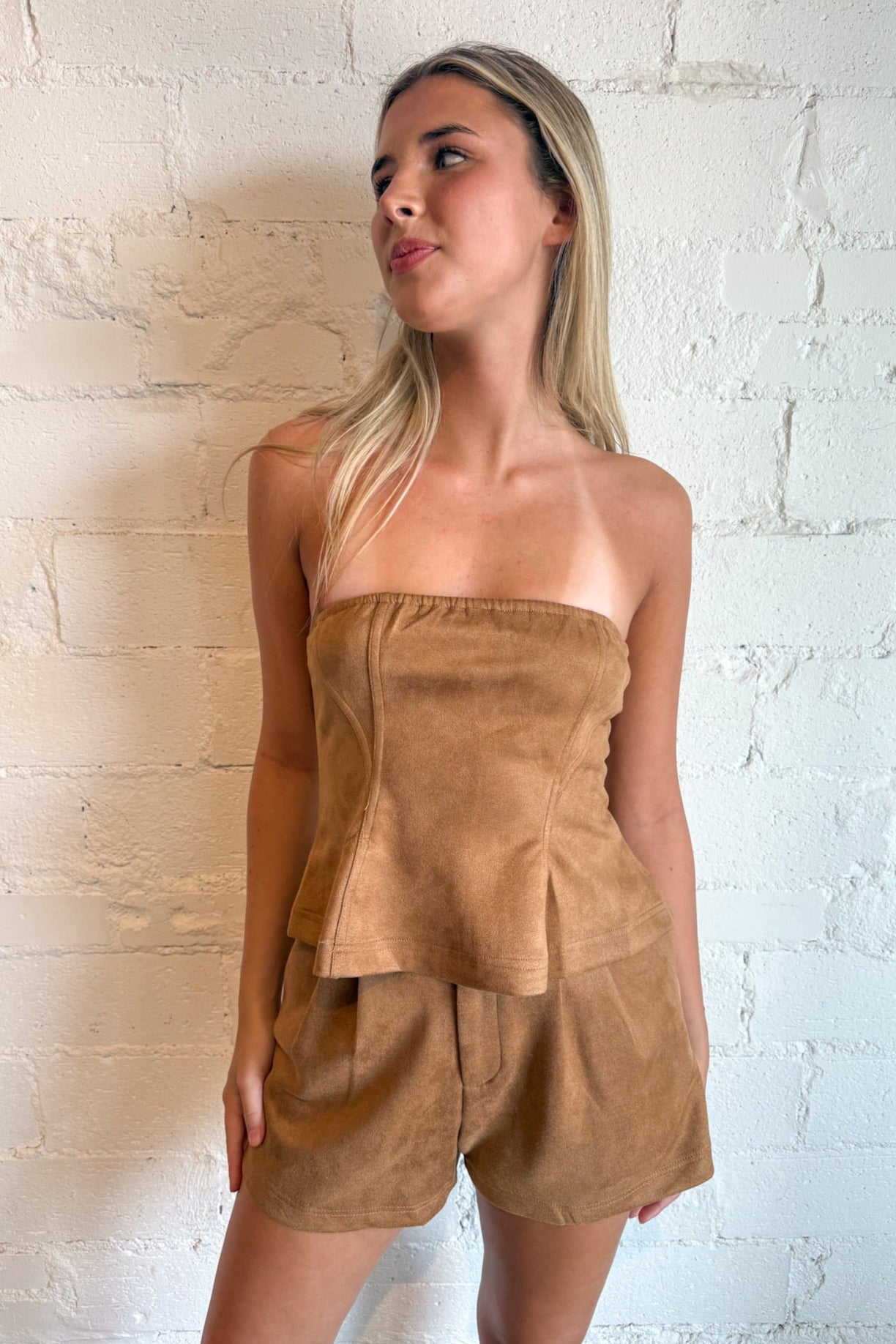 Sahara Suede Shorts