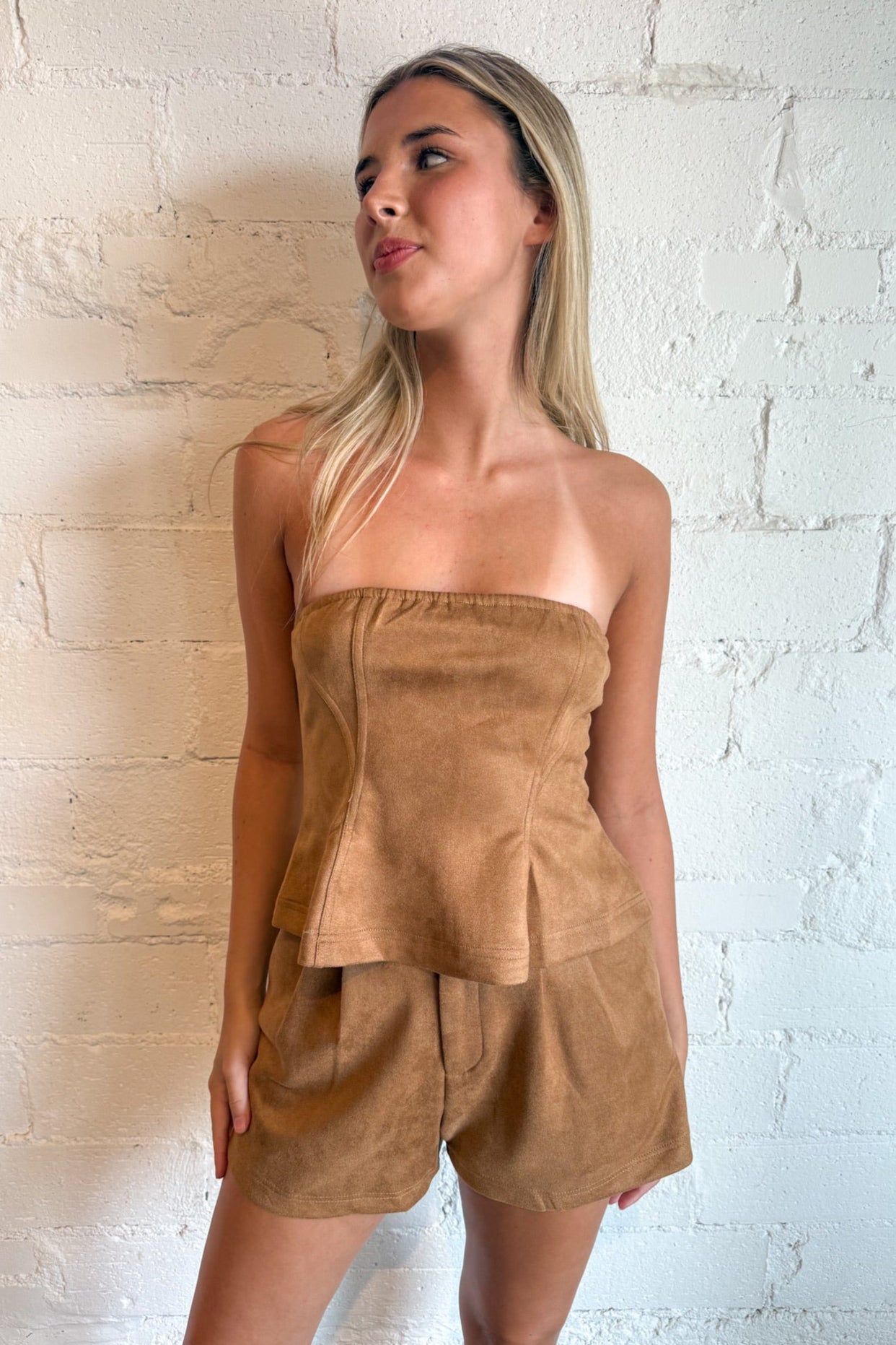 Sahara Suede Top