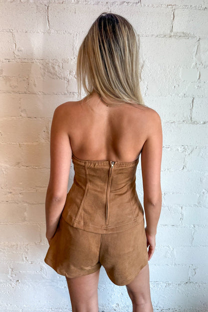 Sahara Suede Top