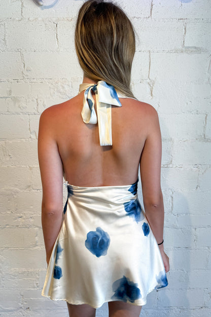 Soft Bloom Mini Dress