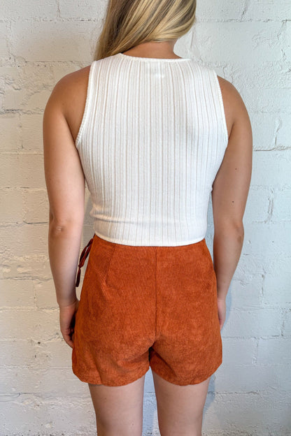 Solana Wrap Front Skort