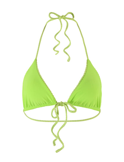 YVE BIKINI TOP - GREEN : LIME GREEN