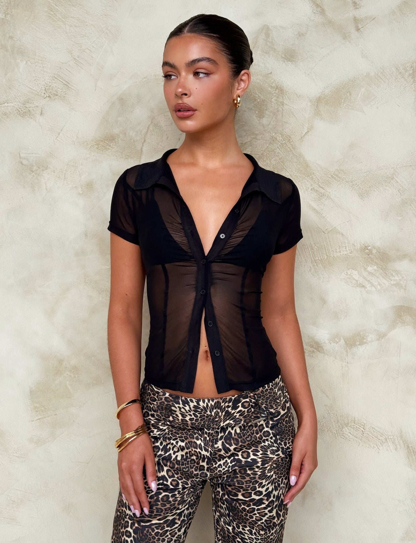 VESPER PANT - MULTI : LEOPARD