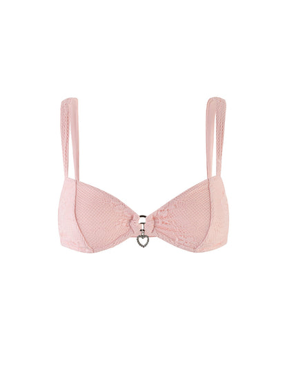 XADIE TOP - PINK : PASTEL PINK : PALE PINK