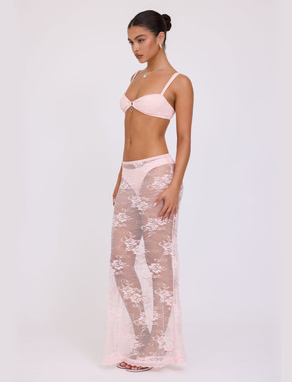 XADIE TOP - PINK : PASTEL PINK : PALE PINK