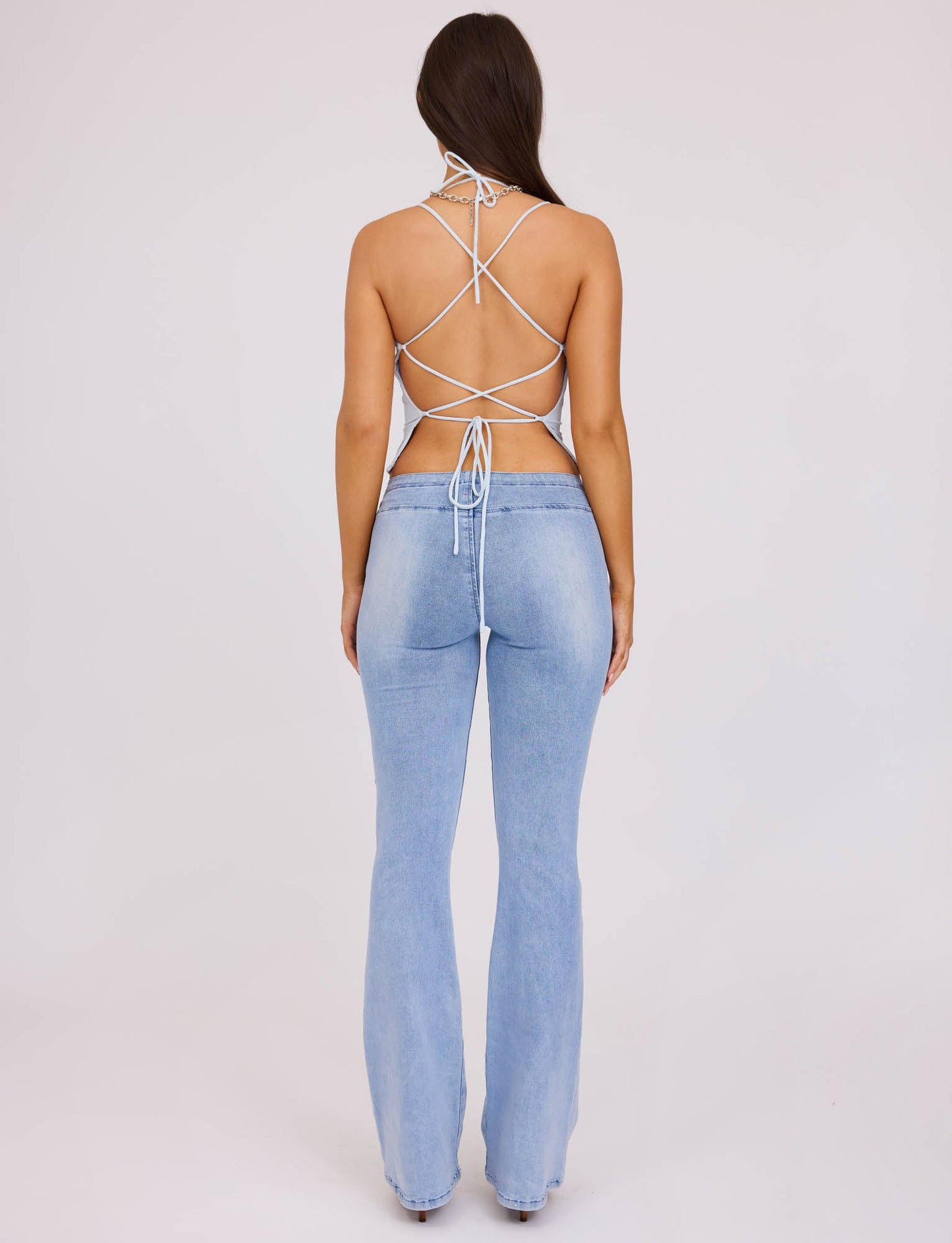 ZAIDA TOP - BLUE : PASTEL BLUE