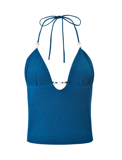 ZINNIA TOP - BLUE