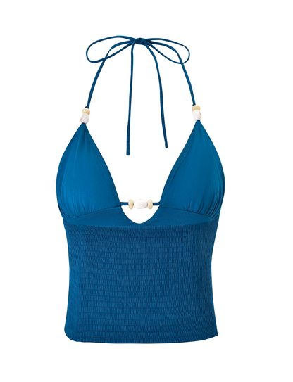 ZINNIA TOP - BLUE