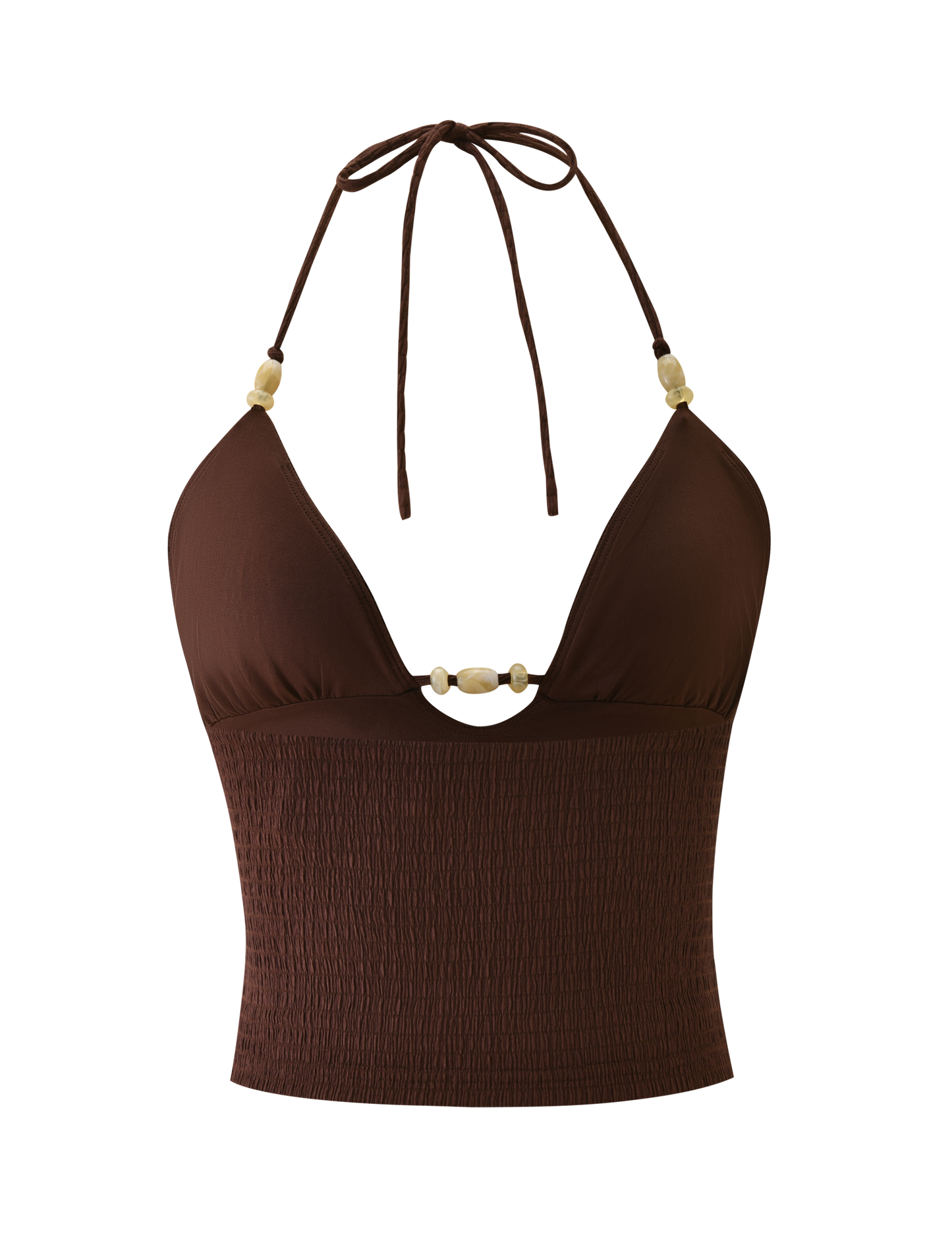 ZINNIA TOP - CHOCOLATE