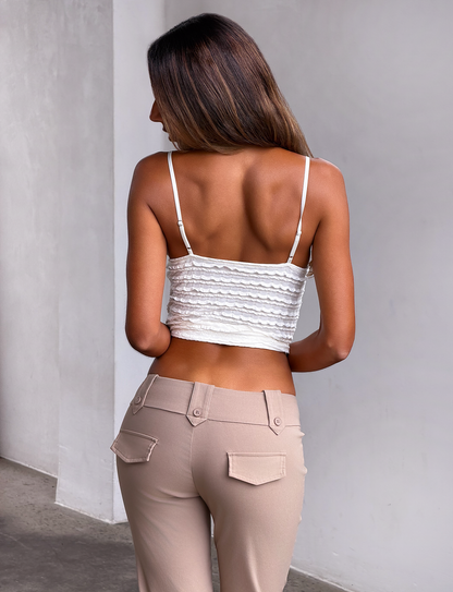 ZORA TOP - CREAM