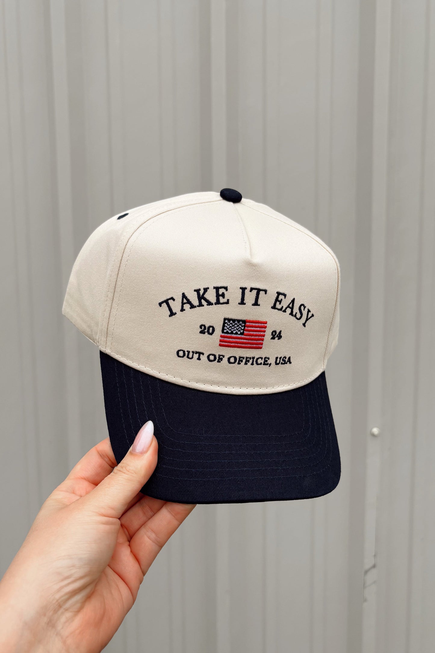 Take It Easy Vintage Trucker Hat