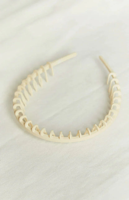 The Holly Cream Headband