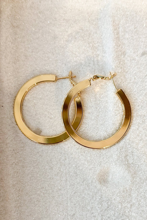 Basic Thin Gold Hoop
