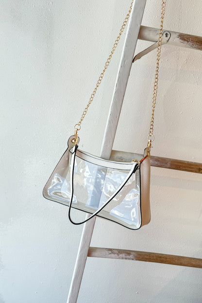 Clear Satchel Stadium Bag