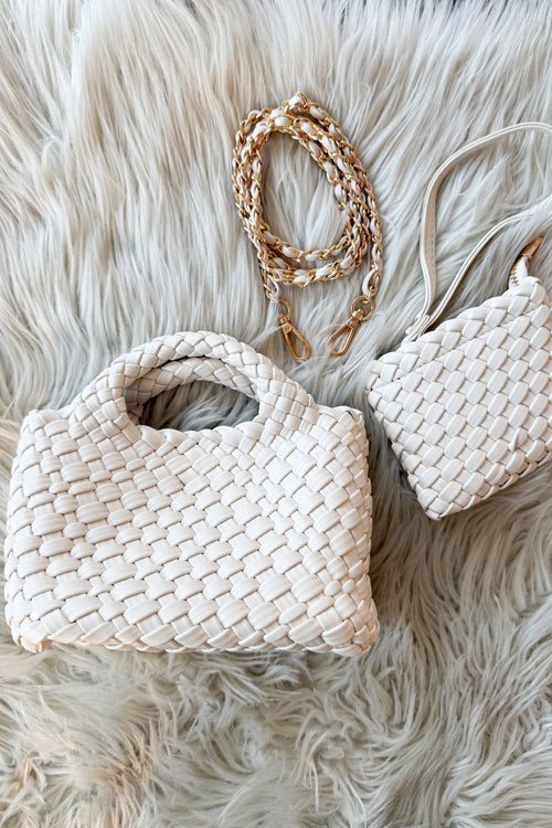 Mini Weave Bag with Mini Coin Purse