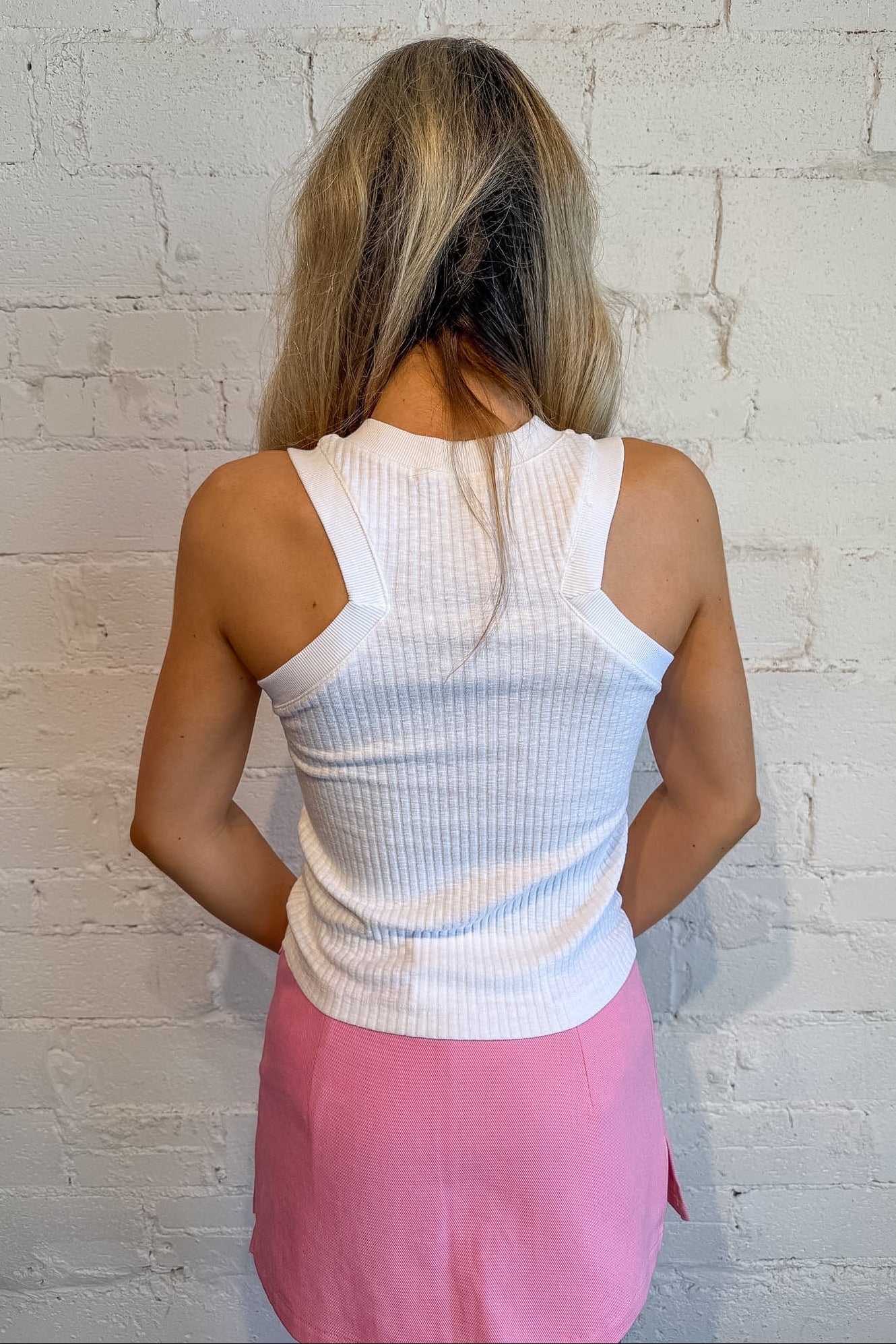 Player Racerback Rib Tank