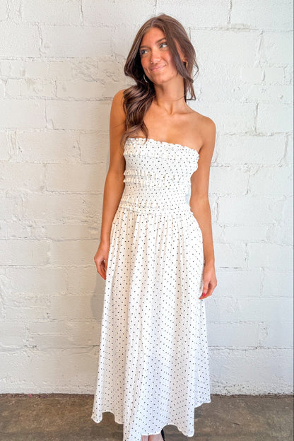 Polka Dot To The Maxi Dress