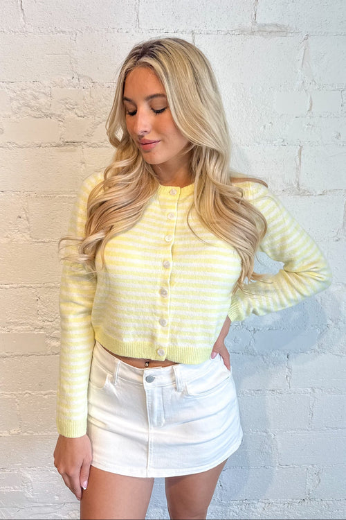 Deja Cropped Cardigan