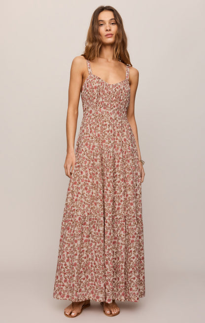 Mindy Floral Maxi Dress