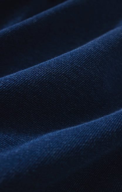All Day Cropped Knit Denim Jacket
