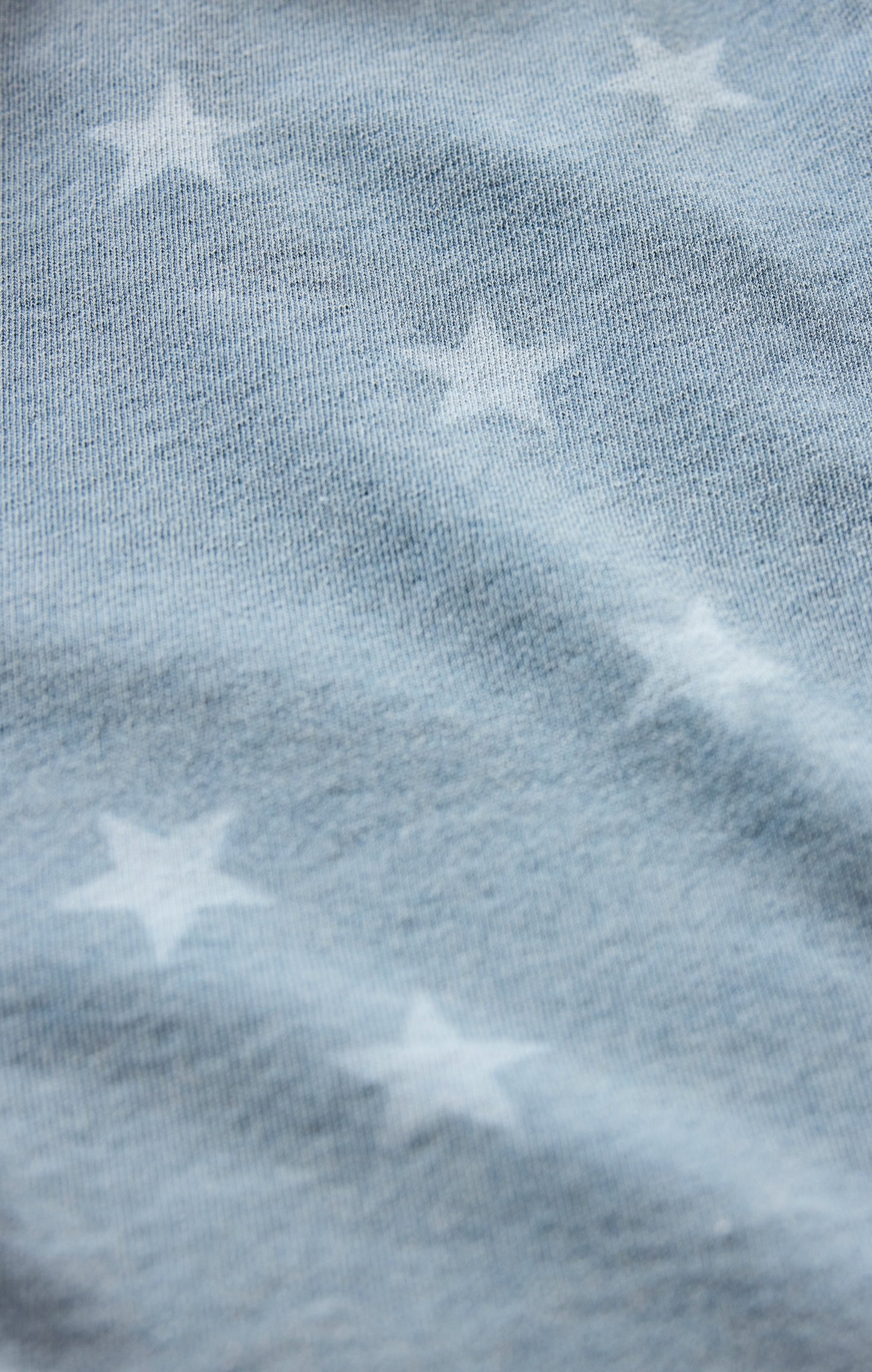 Written Stars Denim Sweatshirt