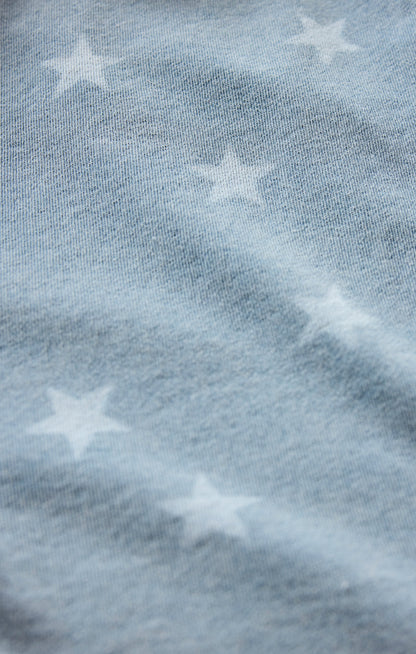 Written Stars Denim Sweatshirt