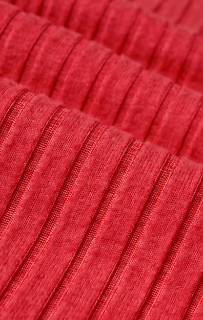 Dawn Smocked Silky Rib Pant