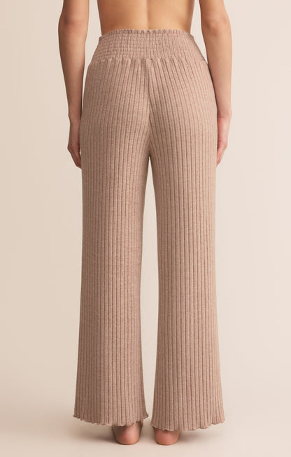 Dawn Smocked Silky Rib Pant
