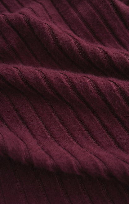 Dawn Smocked Silky Rib Pant