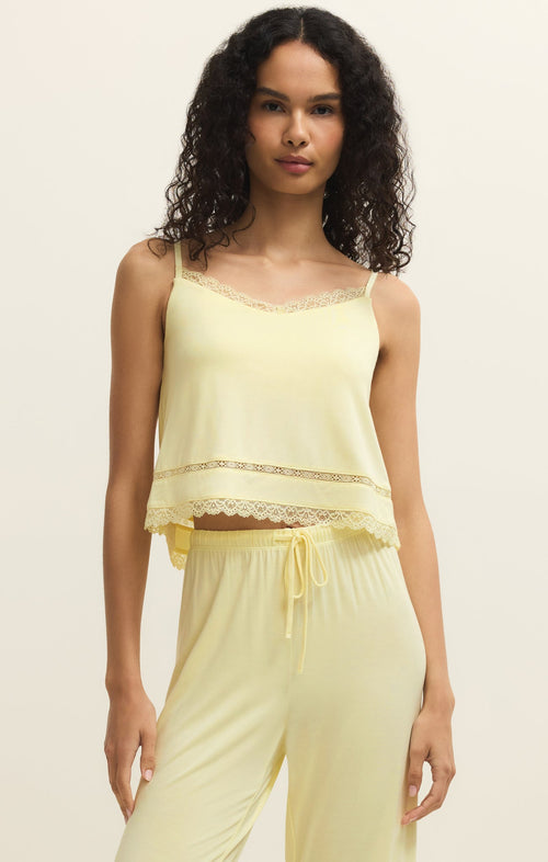 Gigi Cropped Lace Cami