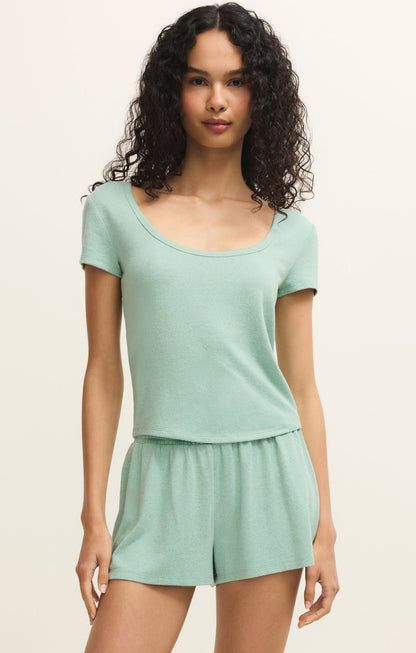Flower Market Soft Knit Tee
