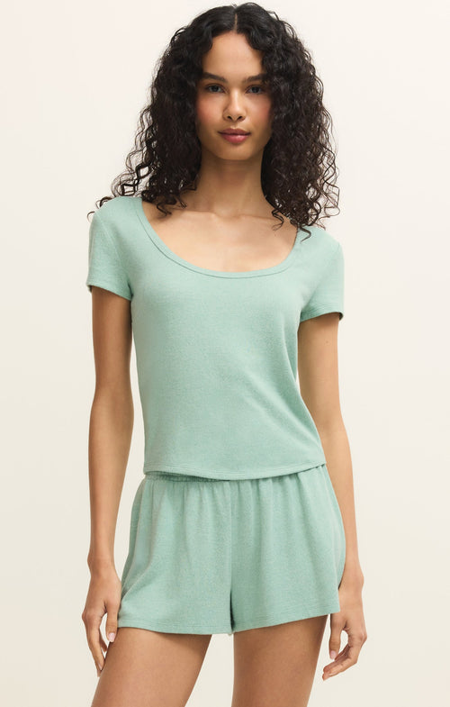 Flower Market Soft Knit Tee