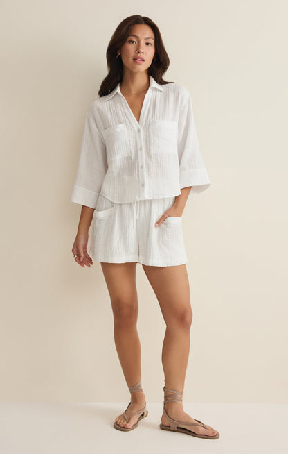 Emory Airy Gauze Short