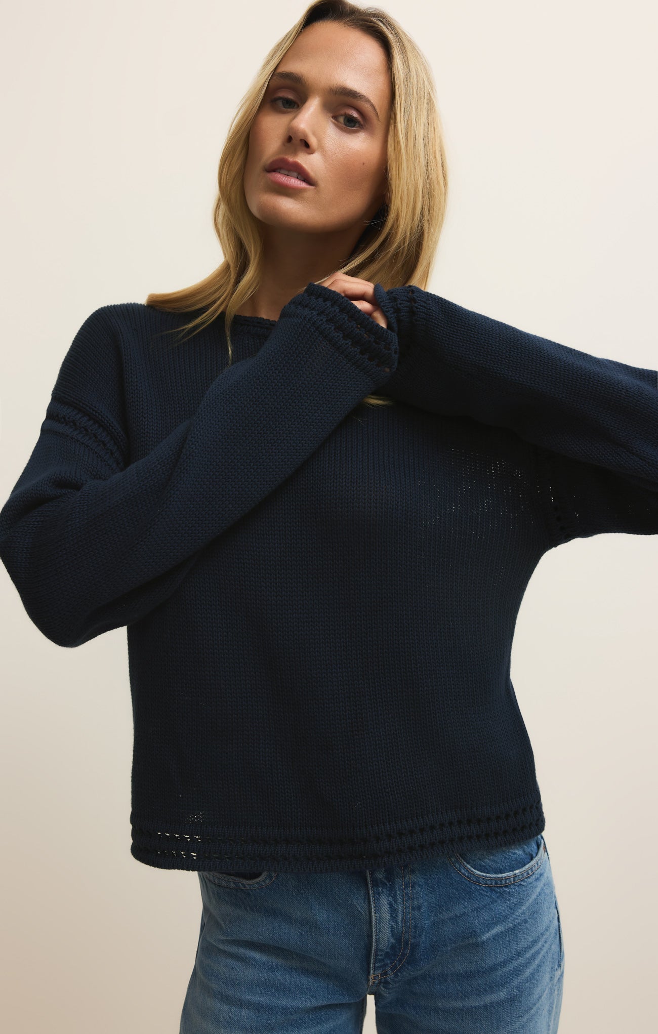 Bellami Crochet Sweater