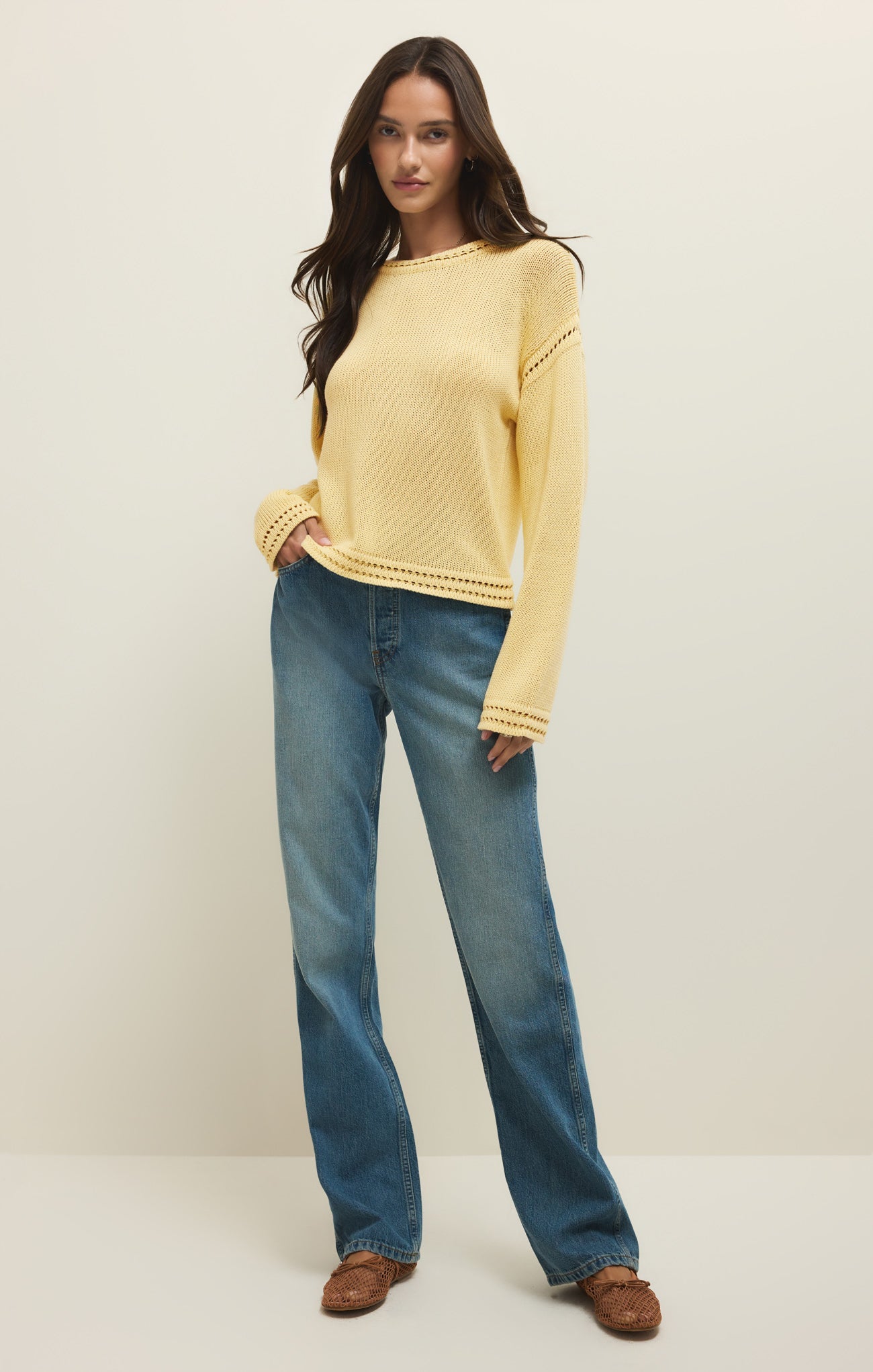 Bellami Crochet Sweater